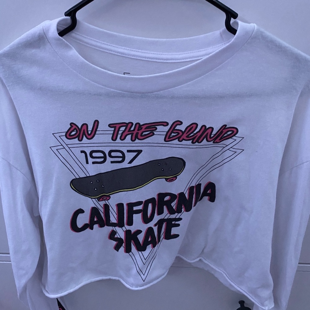 California Skate Crop Top